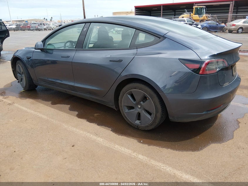 2023 Tesla Model 3 VIN 5YJ3E1EA3PF623985 IAAI salvage auction — WATER/FLOOD, Wait Title, sold $2,550 on 2026-08-25 (photo 3)