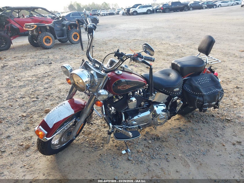 2007 Harley-davidson Softail VIN 1HD1BW5137Y052025 IAAI salvage auction — LEFT FRONT, Salvage (North Carolina), sold $1,700 on 2026-07-08 (photo 2)