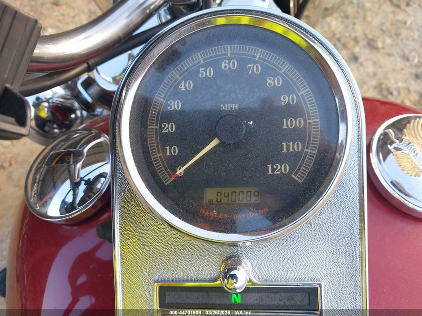 2007 Harley-davidson Softail VIN 1HD1BW5137Y052025 IAAI salvage auction — LEFT FRONT, Salvage (North Carolina), sold $1,700 on 2026-07-08 (photo 7)