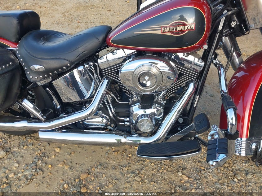 2007 Harley-davidson Softail VIN 1HD1BW5137Y052025 IAAI salvage auction — LEFT FRONT, Salvage (North Carolina), sold $1,700 on 2026-07-08 (photo 8)