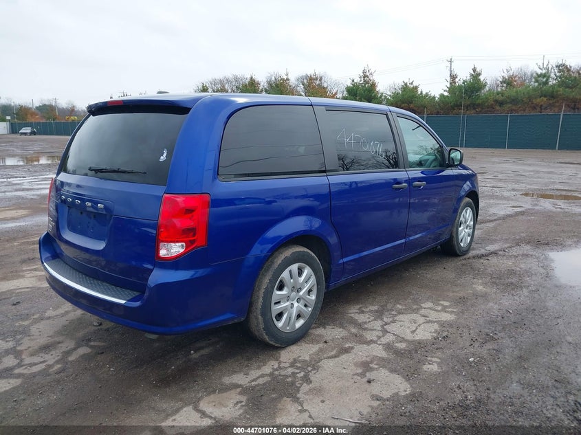 2019 Dodge Caravan VIN 2C4RDGBG3KR615603 IAAI salvage auction — RIGHT FRONT, Salvage (Indiana), sold $25 on 2026-06-30 (photo 4)