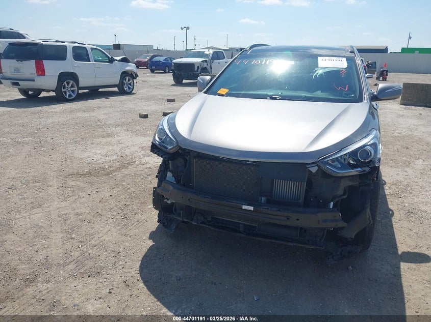 2018 Hyundai Santa fe VIN 5XYZW4LAXJG515391 IAAI salvage auction — RIGHT FRONT, Wait Title, sold $4,950 on 2026-07-12 (photo 6)
