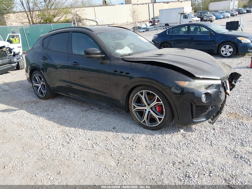 2019 Maserati Levante VIN ZN661ZUA5KX323144 IAAI salvage auction — LEFT FRONT, Salvage (Kentucky), sold $8,900 on 2026-08-03 (photo 1)