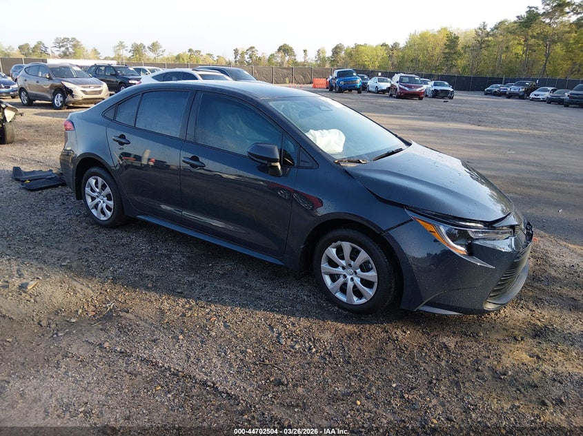 2025 Toyota Corolla VIN 5YFB4MDE3SP261237 IAAI salvage auction — LEFT FRONT, Wait Title, sold $4,600 on 2026-07-11 (photo 1)