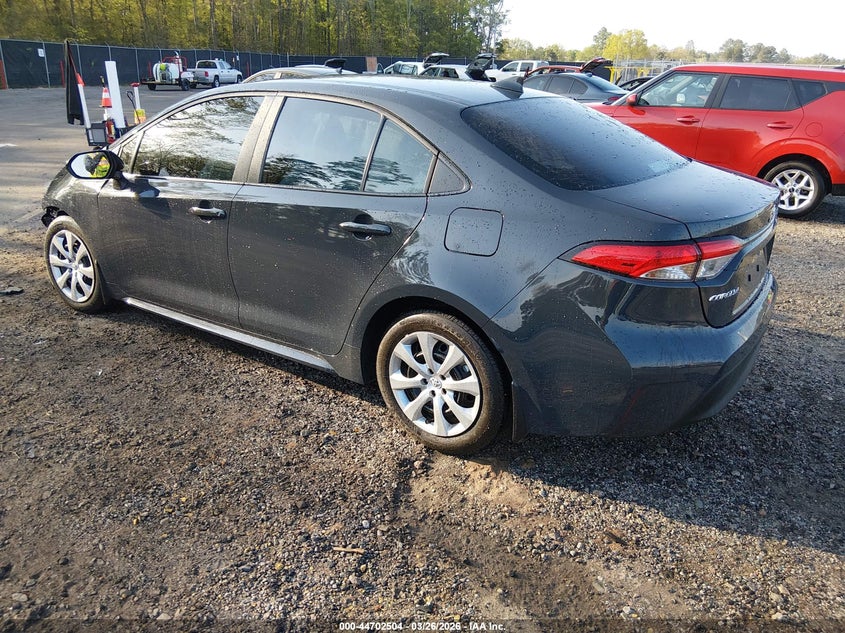 2025 Toyota Corolla VIN 5YFB4MDE3SP261237 IAAI salvage auction — LEFT FRONT, Wait Title, sold $4,600 on 2026-07-11 (photo 3)