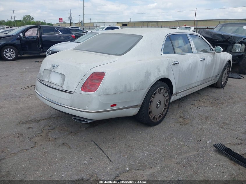 2014 Bentley Mulsanne VIN SCBBB7ZH7EC018752 IAAI salvage auction — LEFT SIDE, Wait Title, sold $34,900 on 2026-09-23 (photo 4)