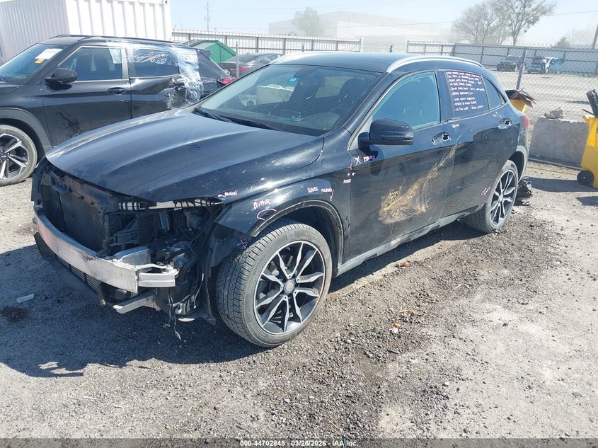 2015 Mercedes-benz Gla-klasse VIN WDCTG4EB3FJ172238 IAAI salvage auction — FRONT END, Clear (Oklahoma), sold $1,525 on 2026-07-28 (photo 2)