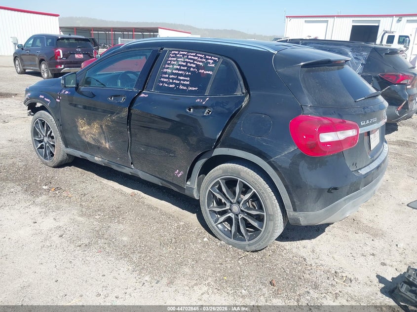 2015 Mercedes-benz Gla-klasse VIN WDCTG4EB3FJ172238 IAAI salvage auction — FRONT END, Clear (Oklahoma), sold $1,525 on 2026-07-28 (photo 3)