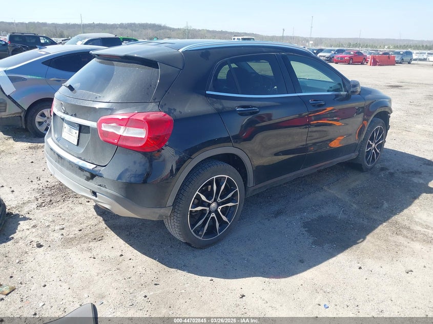 2015 Mercedes-benz Gla-klasse VIN WDCTG4EB3FJ172238 IAAI salvage auction — FRONT END, Clear (Oklahoma), sold $1,525 on 2026-07-28 (photo 4)