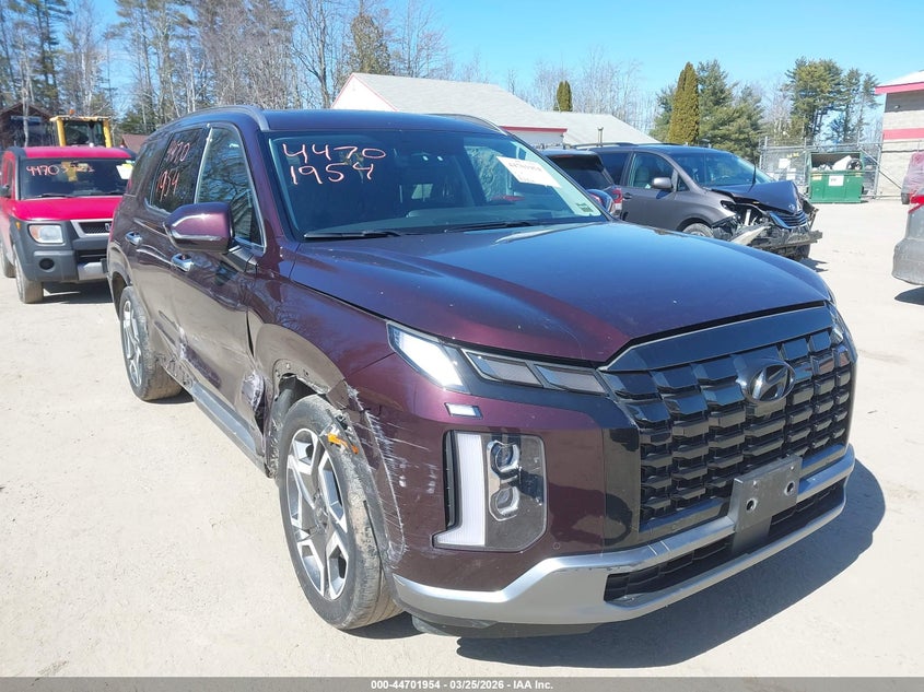 2024 Hyundai Palisade VIN KM8R5DGE9RU701042 IAAI salvage auction — RIGHT SIDE, Salvage (Maine), sold $15,150 on 2026-07-20 (photo 1)