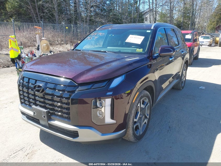 2024 Hyundai Palisade VIN KM8R5DGE9RU701042 IAAI salvage auction — RIGHT SIDE, Salvage (Maine), sold $15,150 on 2026-07-20 (photo 2)