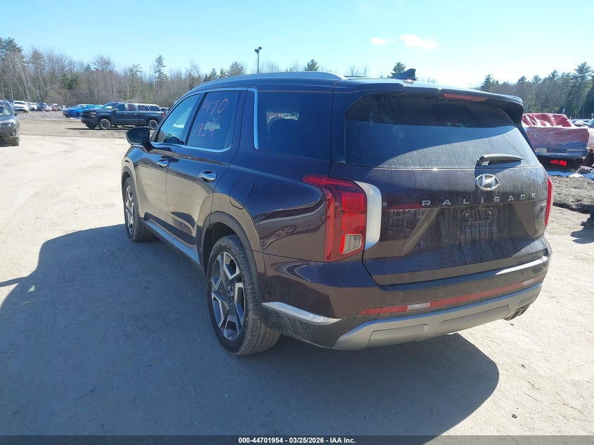 2024 Hyundai Palisade VIN KM8R5DGE9RU701042 IAAI salvage auction — RIGHT SIDE, Salvage (Maine), sold $15,150 on 2026-07-20 (photo 3)