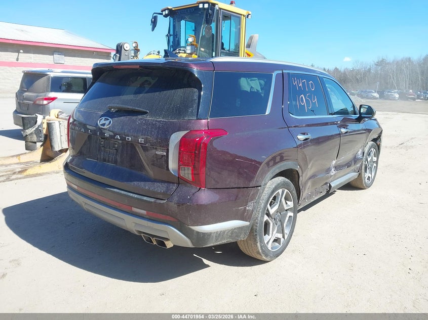 2024 Hyundai Palisade VIN KM8R5DGE9RU701042 IAAI salvage auction — RIGHT SIDE, Salvage (Maine), sold $15,150 on 2026-07-20 (photo 4)