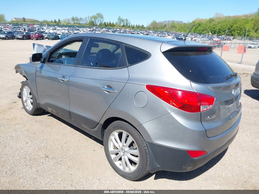 2011 Hyundai Tucson VIN KM8JU3AC7BU259949 IAAI salvage auction — LEFT FRONT, Salvage (Illinois), sold $675 on 2026-07-22 (photo 3)