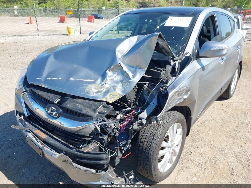 2011 Hyundai Tucson VIN KM8JU3AC7BU259949 IAAI salvage auction — LEFT FRONT, Salvage (Illinois), sold $675 on 2026-07-22 (photo 6)