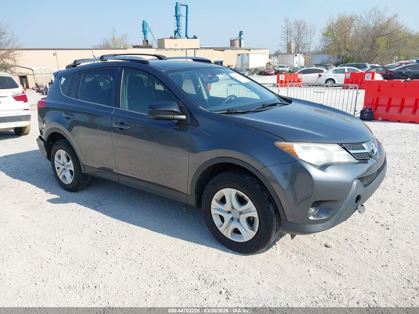 2014 Toyota Rav 4 VIN JTMBFREV4ED078099 IAAI salvage auction — REAR END, Wait Title, sold $3,825 on 2026-07-08 (photo 1)