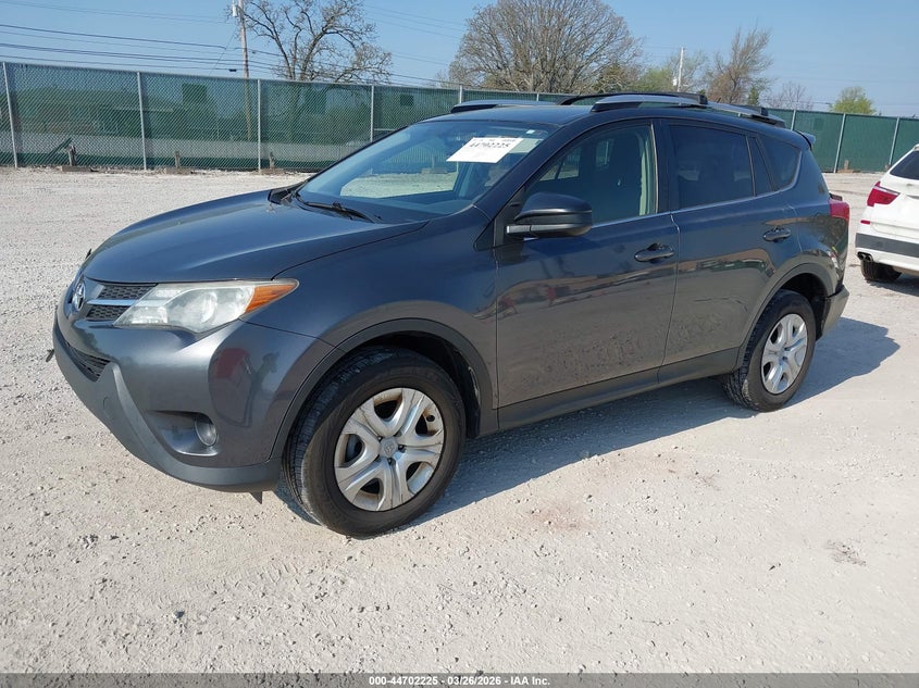 2014 Toyota Rav 4 VIN JTMBFREV4ED078099 IAAI salvage auction — REAR END, Wait Title, sold $3,825 on 2026-07-08 (photo 2)