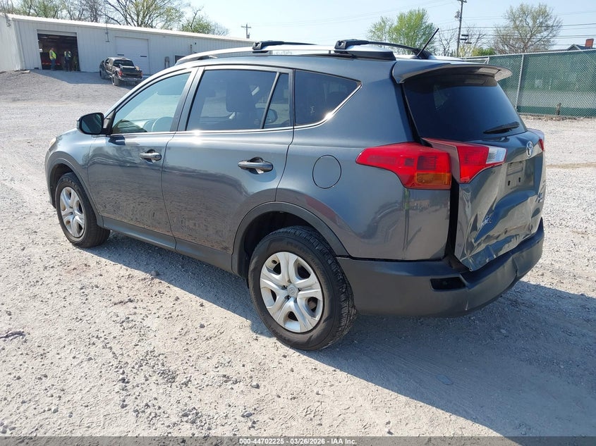 2014 Toyota Rav 4 VIN JTMBFREV4ED078099 IAAI salvage auction — REAR END, Wait Title, sold $3,825 on 2026-07-08 (photo 3)