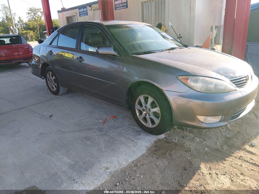 2006 Toyota Camry VIN JTDBF32K660169634 IAAI salvage auction — REAR END, Rebuildable (Florida), sold $500 on 2026-07-09 (photo 1)