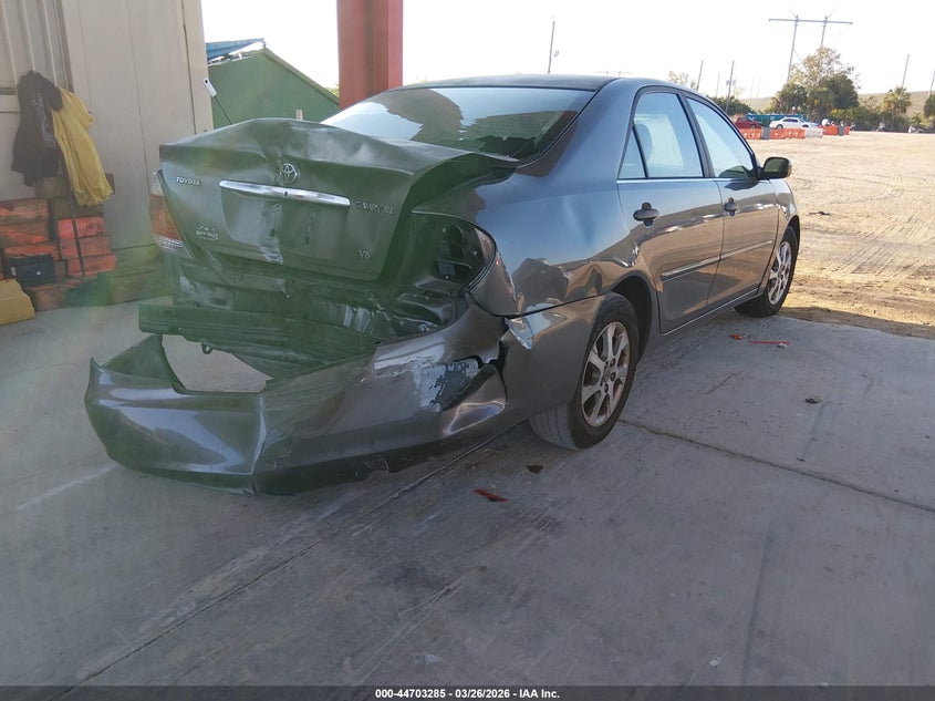 2006 Toyota Camry VIN JTDBF32K660169634 IAAI salvage auction — REAR END, Rebuildable (Florida), sold $500 on 2026-07-09 (photo 4)