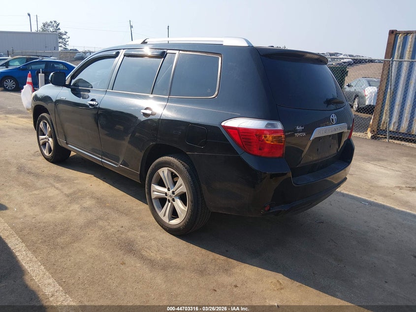 2009 Toyota Highlander VIN JTEDS42A992084826 IAAI salvage auction — RIGHT FRONT, Salvage (Mississippi), sold $3,150 on 2026-07-09 (photo 3)