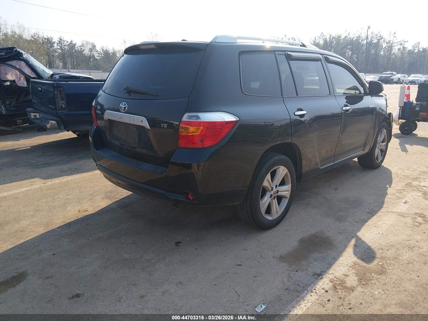 2009 Toyota Highlander VIN JTEDS42A992084826 IAAI salvage auction — RIGHT FRONT, Salvage (Mississippi), sold $3,150 on 2026-07-09 (photo 4)