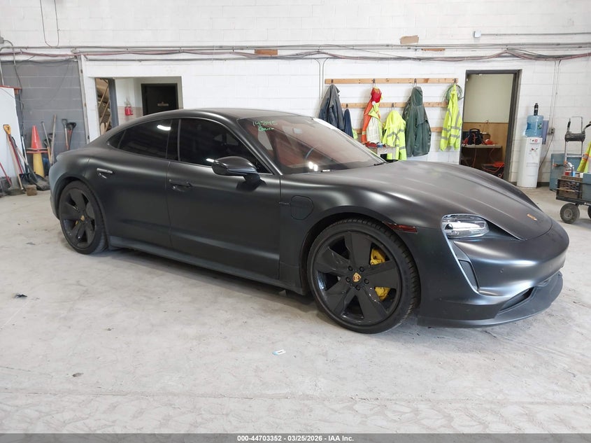 2022 Porsche Taycan VIN WP0AA2Y13NSA16038 IAAI salvage auction — LEFT SIDE, Mv-907A (New York), sold $37,400 on 2026-07-16 (photo 1)