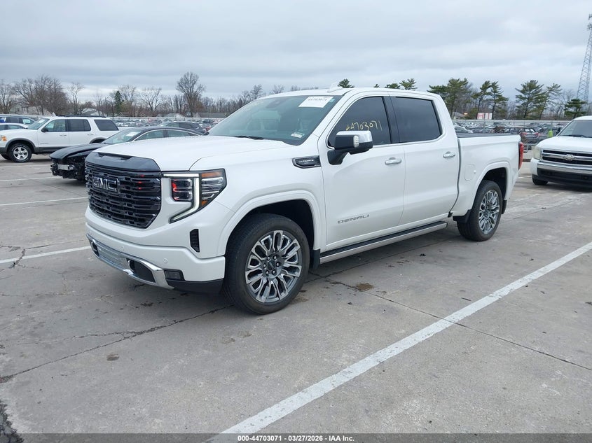 2024 Gmc SIERRA VIN 1GTUUHELXRZ265590 IAAI salvage auction — REAR END, Wait Title, sold $30,000 on 2026-09-10 (photo 2)