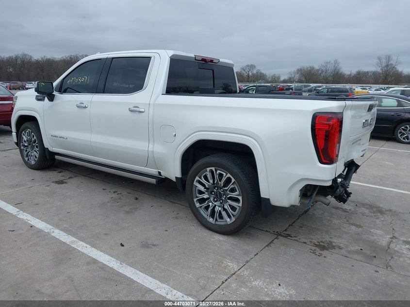 2024 Gmc SIERRA VIN 1GTUUHELXRZ265590 IAAI salvage auction — REAR END, Wait Title, sold $30,000 on 2026-09-10 (photo 3)