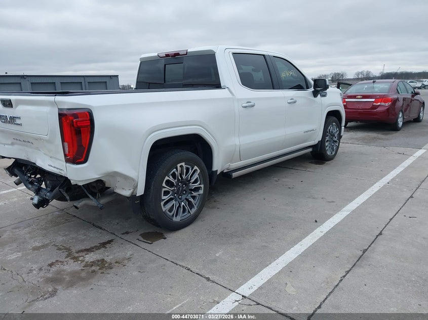 2024 Gmc SIERRA VIN 1GTUUHELXRZ265590 IAAI salvage auction — REAR END, Wait Title, sold $30,000 on 2026-09-10 (photo 4)