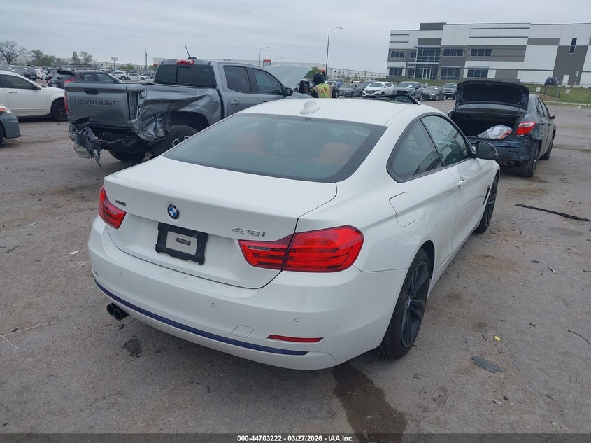 2014 BMW 4er VIN WBA3N9C54EF722292 IAAI salvage auction — LEFT SIDE, Salvage (Texas), sold $6,600 on 2026-07-07 (photo 4)