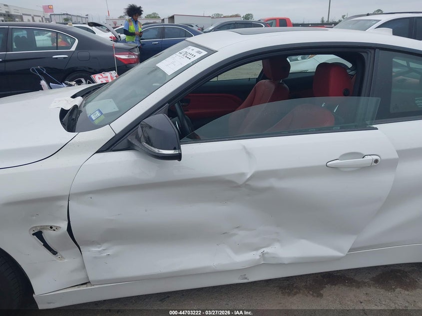 2014 BMW 4er VIN WBA3N9C54EF722292 IAAI salvage auction — LEFT SIDE, Salvage (Texas), sold $6,600 on 2026-07-07 (photo 6)