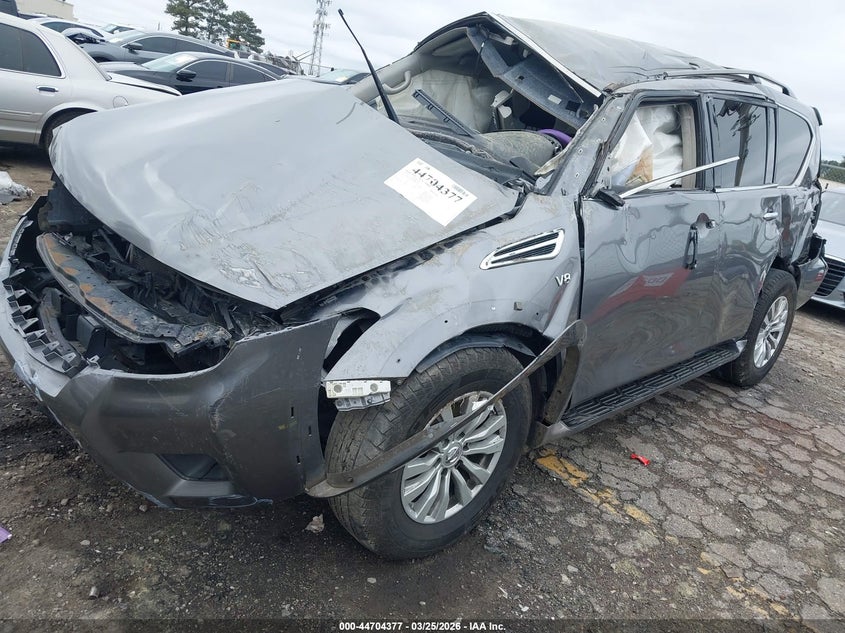 2019 Nissan Armada VIN JN8AY2ND9K9087243 IAAI salvage auction — ROLLOVER, Wait Title, sold $1,550 on 2026-07-15 (photo 2)