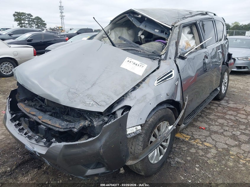 2019 Nissan Armada VIN JN8AY2ND9K9087243 IAAI salvage auction — ROLLOVER, Wait Title, sold $1,550 on 2026-07-15 (photo 6)