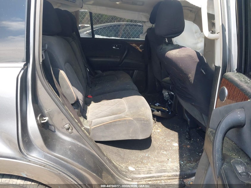 2019 Nissan Armada VIN JN8AY2ND9K9087243 IAAI salvage auction — ROLLOVER, Wait Title, sold $1,550 on 2026-07-15 (photo 8)