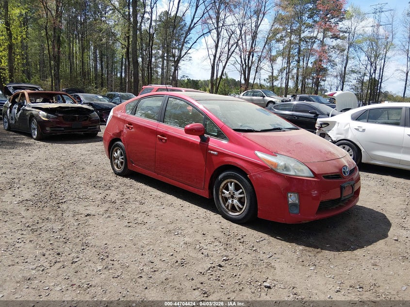 2010 Toyota Prius VIN JTDKN3DU4A0116568 IAAI salvage auction — RIGHT REAR, Clear (Virginia), sold $1,725 on 2026-07-07 (photo 1)