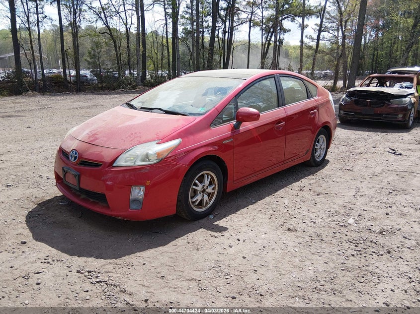 2010 Toyota Prius VIN JTDKN3DU4A0116568 IAAI salvage auction — RIGHT REAR, Clear (Virginia), sold $1,725 on 2026-07-07 (photo 2)