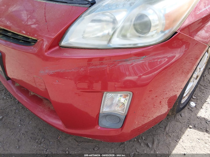2010 Toyota Prius VIN JTDKN3DU4A0116568 IAAI salvage auction — RIGHT REAR, Clear (Virginia), sold $1,725 on 2026-07-07 (photo 6)