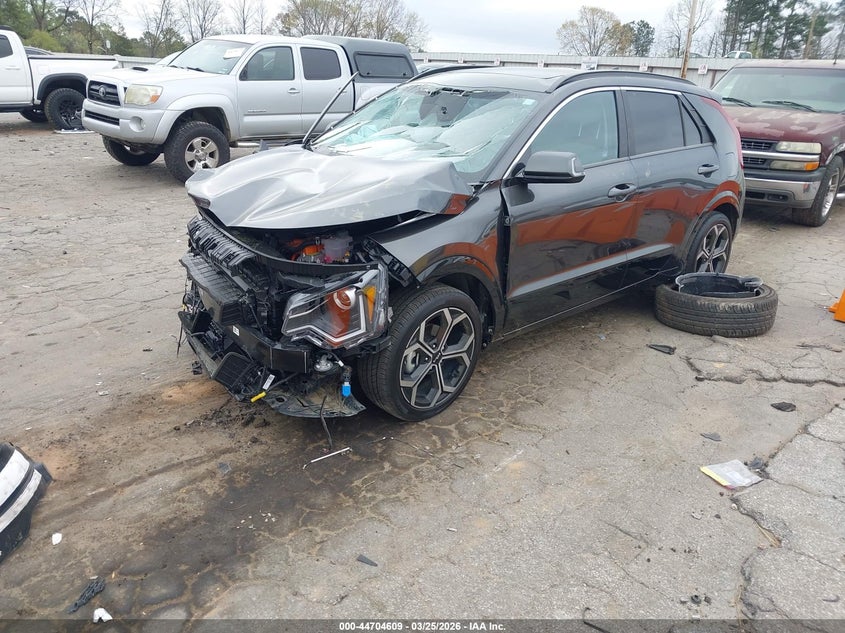 2025 Kia Niro VIN KNDCR3LE8S5295169 IAAI salvage auction — FRONT END, Salvage (Georgia), sold $4,850 on 2026-07-08 (photo 2)