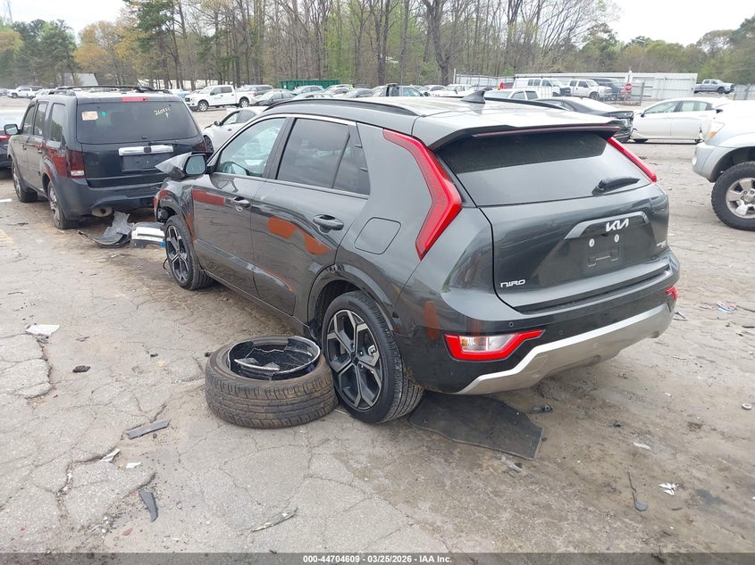 2025 Kia Niro VIN KNDCR3LE8S5295169 IAAI salvage auction — FRONT END, Salvage (Georgia), sold $4,850 on 2026-07-08 (photo 3)