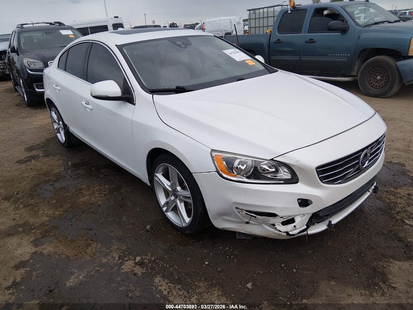 2016 Volvo S60 VIN YV126MFK3G2394206 IAAI salvage auction — FRONT END, Clear (Arkansas), sold $1,800 on 2026-07-24 (photo 1)