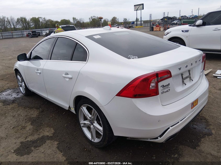 2016 Volvo S60 VIN YV126MFK3G2394206 IAAI salvage auction — FRONT END, Clear (Arkansas), sold $1,800 on 2026-07-24 (photo 3)