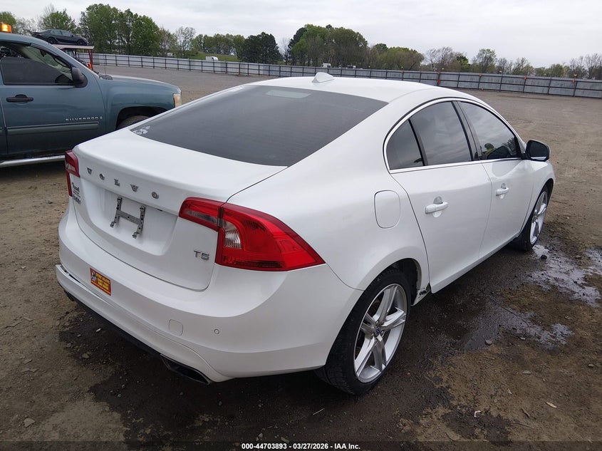 2016 Volvo S60 VIN YV126MFK3G2394206 IAAI salvage auction — FRONT END, Clear (Arkansas), sold $1,800 on 2026-07-24 (photo 4)