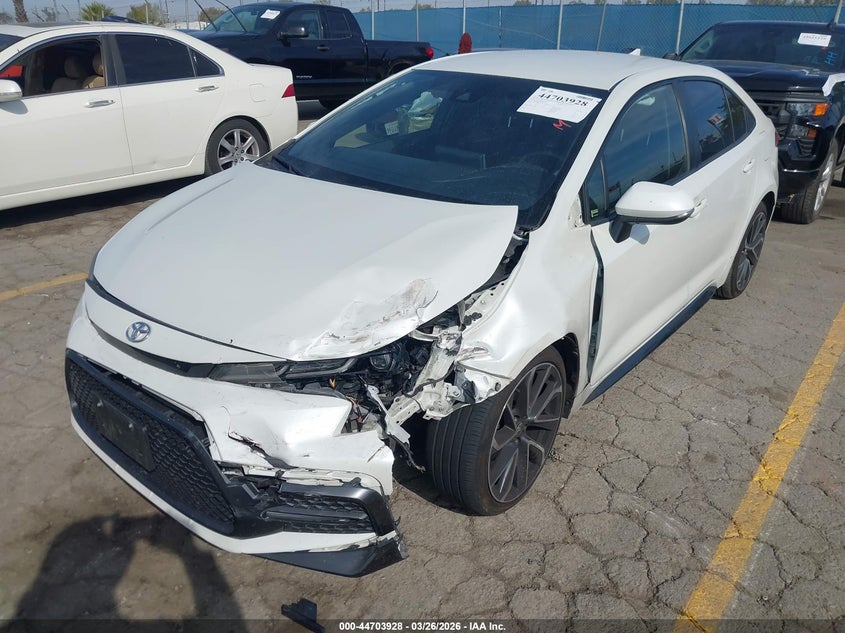 2021 Toyota Corolla VIN JTDS4MCE0MJ067399 IAAI salvage auction — LEFT FRONT, Wait Title, sold $5,800 on 2026-07-08 (photo 2)