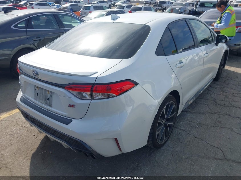 2021 Toyota Corolla VIN JTDS4MCE0MJ067399 IAAI salvage auction — LEFT FRONT, Wait Title, sold $5,800 on 2026-07-08 (photo 4)