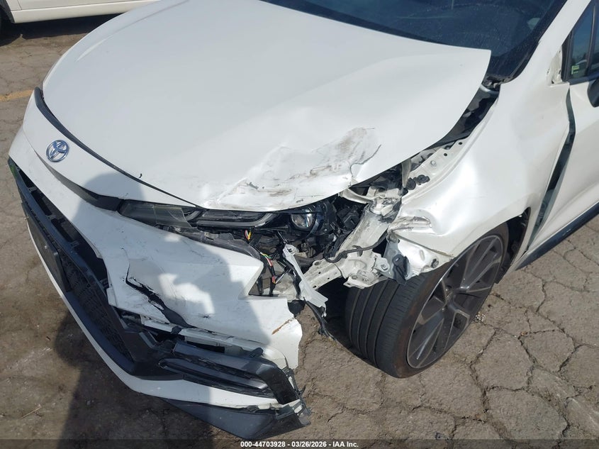 2021 Toyota Corolla VIN JTDS4MCE0MJ067399 IAAI salvage auction — LEFT FRONT, Wait Title, sold $5,800 on 2026-07-08 (photo 6)