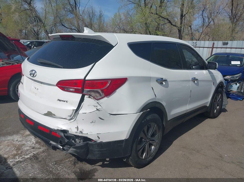 2015 Hyundai Santa fe VIN 5XYZT3LB6FG272472 IAAI salvage auction — FRONT & REAR, Wait Title, sold $475 on 2026-07-16 (photo 4)