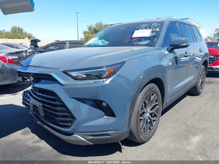 2024 Toyota Highlander VIN 5TDAAAA53RS007231 IAAI salvage auction — Unknown, Salvage Certificate (California), sold $17,800 on 2026-05-01 (photo 2)