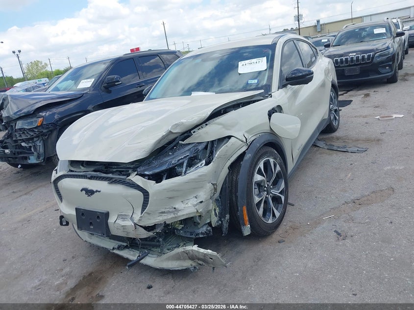2025 Ford Mustang mach-e VIN 3FMTK1R48SMA16056 IAAI salvage auction — FRONT END, Original (Texas), sold $5,300 on 2026-07-09 (photo 6)