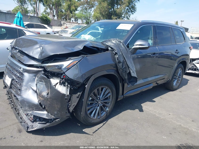 2026 Lexus Tx 350 VIN 5TDAAAA67TS019916 IAAI salvage auction — Front End, Salvage Certificate (California), sold $23,350 on 2026-04-29 (photo 2)
